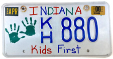 Indiana 2000 Organization License Plate Kids First Garage Wall Decor Collector picture