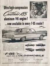 1962 OLDSMOBILE F 85  V8 ENGINE / FORT WORTH NEWSPAPER AD picture