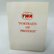 TWA Portraits Prestige STAR STREAM Polaroid Photo People Stewardess Smoking picture