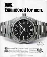 2008 IWC International Watch Co Ingenieur Automatic Ref 3227 Vintage Print Ad x picture