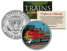 SUPER CHIEF TRAIN *Famous Trains Series* JFK Half Dollar Colorized U.S. Coin picture
