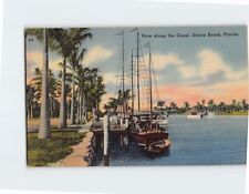 Postcard View Along the Canal Delray Beach Florida USA picture
