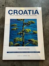 CROATIA Airlines Inflight Magazine 1998 Summer Dubrovnik picture