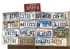17 Assorted Expired License Plates picture