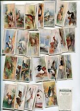 1927 JOHN PLAYER & SONS CIGARETTES GAME BIRDS AND WILD FOWL 50 TOBACCO CARD SET picture