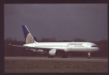 Orig 35mm airline slide Continental Airlines 757-200 f/n 115 [3122] picture