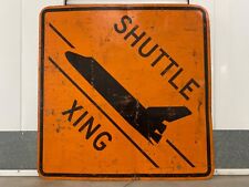 🔥 RARE Original Space SHUTTLE XING Crossing NASA Endeavor Sign LOS ANGELES 2012 picture