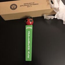 NOS DISCONTINUED SHIPYARD APPLEHEAD ALE Beer Tap Handle - 12 1/2