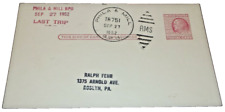 SEPTEMBER 1952 PRSL PENNSYLVANIA READING SEASHORE LINE PHILADELPHIA & MILLVILLE  picture