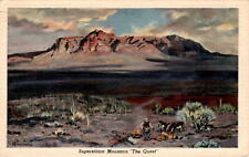 Lon Megargee, Superstition Mountain, American West, Lollesgard Postcard picture