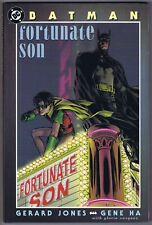 Batman Fortunate Son Hardcover w/Headshot Signed w/COA Gene Ha 1999 DC Comics picture