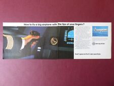 5/1985 AEROSPACE PUB AIRBUS A320 AIRLINER PILOT PILOT SIDSTICK ORIGINAL AD picture