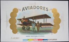 Amelia Earhart Printer's Proof Cigar Box Label, 'AVIADORES' - Pioneer Aviation picture