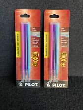 NEW Pilot Ink Refills Frixon Erasable Gel Ball Pens Pack Of 6 Assorted 77336 picture