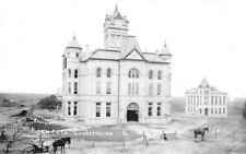 County Court House & Jail Karnes City Texas TX Reprint Postcard picture
