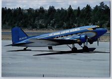 Airplane Postcard Air Grand Canyon Yosemite Airlines Douglas DC-3C CB3 picture