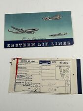 Vintage Eastern Airlines Ticket Oct 18 1954 picture