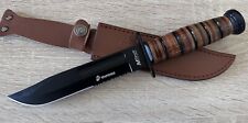 US Marines Kbar Knife Military Survival USMC 12” Full Tang Tactical w/ Sheath picture