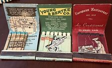 3 Matchbook Covers With Amazing Must See Features picture