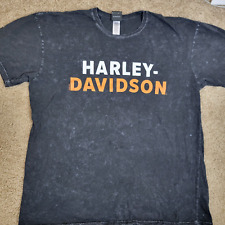 Warr's Harley Davidson Men's T Shirt Short Sleeve Black 2XL London Oldest Europe picture