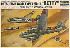 1/72 Former Japanese Navy Landing Attack Bomber Type 1 Land Attack & Ohka Type 1 picture