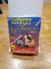 Country Classics Trading Cards Series 1 sealed factory set 1992 COLLECT-A-CARD picture