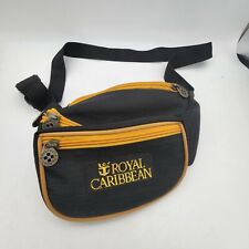 ROYAL CARIBBEAN Black and Gold Everest Sports 3 Pockets FANNY PACK WAIST BAG  picture