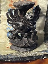 Vintage Balinese Hand Carved Garuda wood sculpture As-is picture