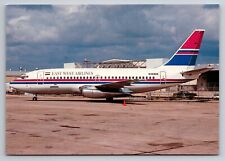 East West Airlines Boeing 737-2S3 N368DE c/n 22279 Airline Aircraft Postcard picture