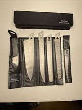 Vintage Kershaw Kai Blade Trader Knife Set of 6 Blades Case Made In Japan picture
