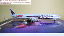 Phoenix quality 1/400 Qatar B777-300ER A7-BEL  Formula 1  04560 model plane PP5 picture