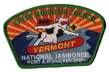 2005 Jamboree Green Mountain Council VT JSP Green Bdr (AR215) picture