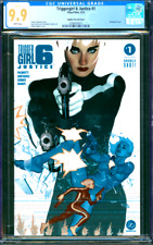 Triggergirl 6 Justice #1 Adam Hughes Variant Paperfilms 2023 CGC 9.9 picture