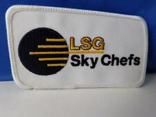 LSG  SKY CHEFS  AIR AIRLINES FOOD CATERING VINTAGE PATCH UNIFORM HAT BADGE picture