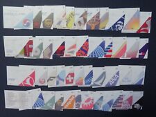 Airplane Aviation Trading Cards - Airliner Set - 45 Cards -  picture