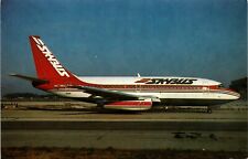 Skybus Boeing 737-2X6C Twin Jet Airplane Postcard picture