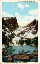 Dream Lake, Estes Park, Rocky Mountain National Park, Colorado, Bear Postcard picture