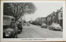 McSherrystown, PA 1940s Postcard: East Main Street - Pennsylvania Penn picture