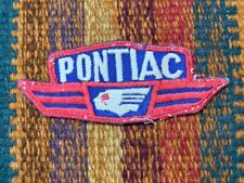 Vintage Pontiac Indian Head Car Auto Wing Patch Sew On Embroidered picture