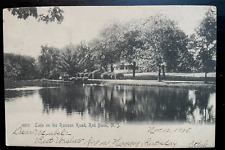 Vintage Postcard 1905 Lake on Rumson Road (Navesink River), Red Bank, NJ picture
