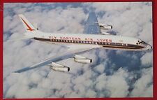 VINTAGE POSTCARD FLY EASTERN AIRLINES DC 8-B JET AIRPLANE  picture
