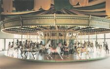 Forest Park St Louis MO Carousel Dentzel Merry Go Round Vintage Postcard picture