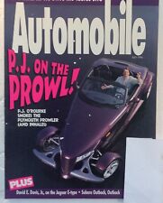 Automobile Magazine July 1996 Plymouth Prowler picture