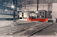 Original TARS Subway New York City NYC Trolley T Line in Depot Photo Negative picture