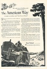 1952 Inco Nickel - American Way Original Vintage Advertisement Print Ad J619 picture