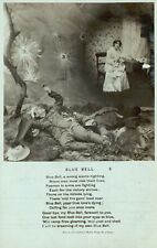Vintage Postcard 1910s Blue Bell A Wrong Wants Righting Brave Men Risk Lives picture