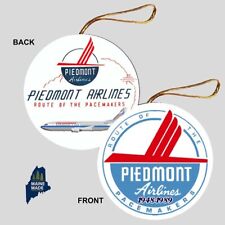 PIEDMONT AIRLINES Christmas Ornament - Collectible Vintage Defunct Logo Gift picture