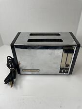 Vintage GENERAL ELECTRIC GE A3T146 2 Slice Toaster picture