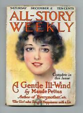 All-Story Weekly Pulp Dec 1916 Vol. 65 #2 GD/VG 3.0 picture