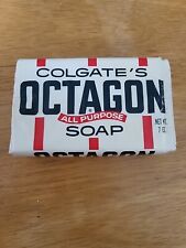 Octagon Colgate Soap VTG Discontinued Still Sealed NOS Classic Packaging picture